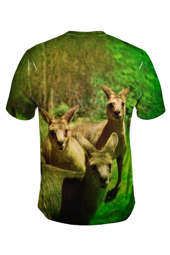 Lost Kangaroo Mens T-Shirt All Over Print