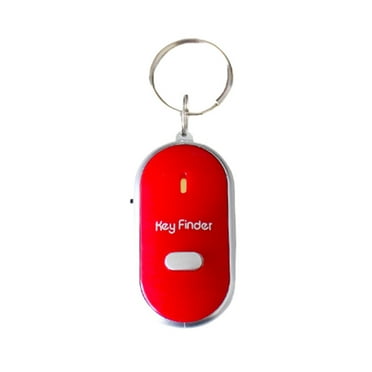 Lost Light Sound Remote Keychain Finder Torch Key Locator Control Other,red