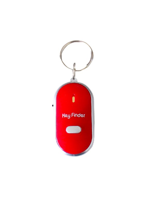 Lost Light Sound Remote Keychain Finder Torch Key Locator Control Other,red