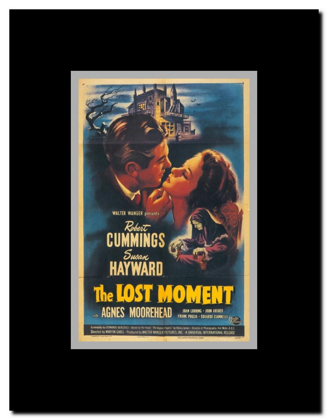 Lost Moment Framed Movie Poster