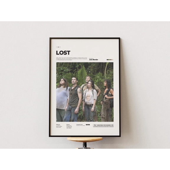 Lost Movie Poster Unframed Size 24''x36'' GooGate