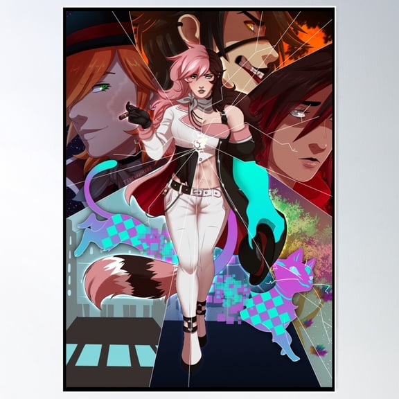 Lost - Neo Tribute Poster Wall Art, Modern Wall Decor For Living Room Bedroom, 8x12 UNFRAMED