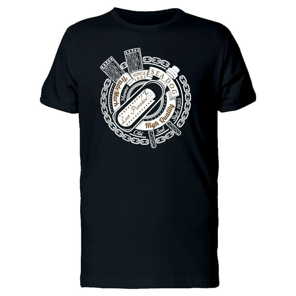 Lost Paradise Seadog 1835 Logo Tee Men's -Image by Shutterstock