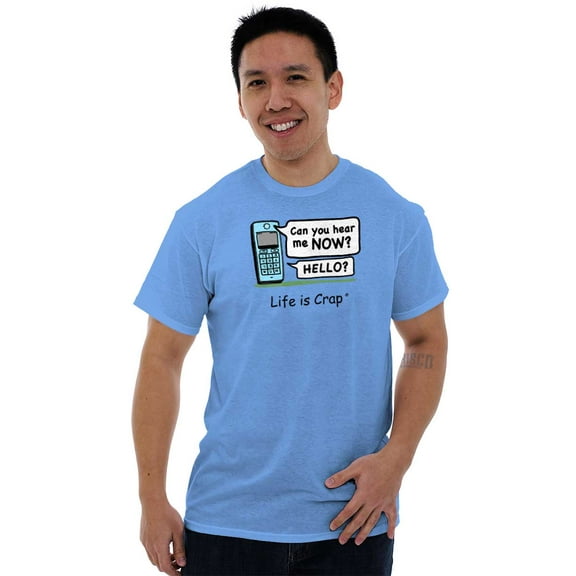 Lost Phone Service Upsetting Novelty Men's Graphic T Shirt Tees Brisco Brands S