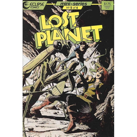 Lost Planet #2 VF ; Eclipse Comic Book