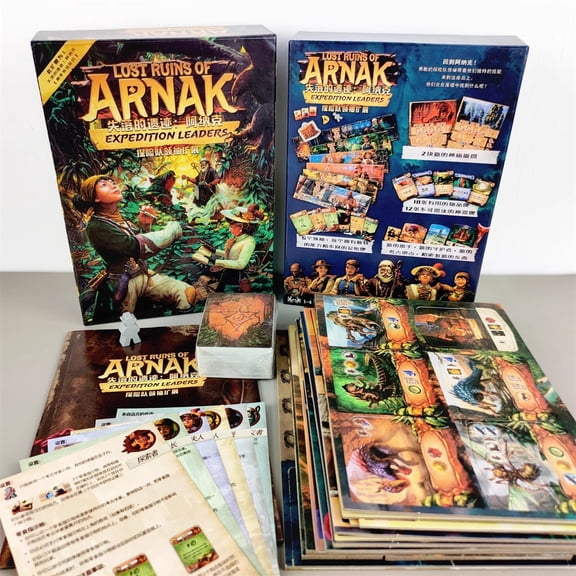 Lost Ruins of Arnak Board Game 2-5 Players Family/Party Funny Table Game Friends Entertainment Strategy Game