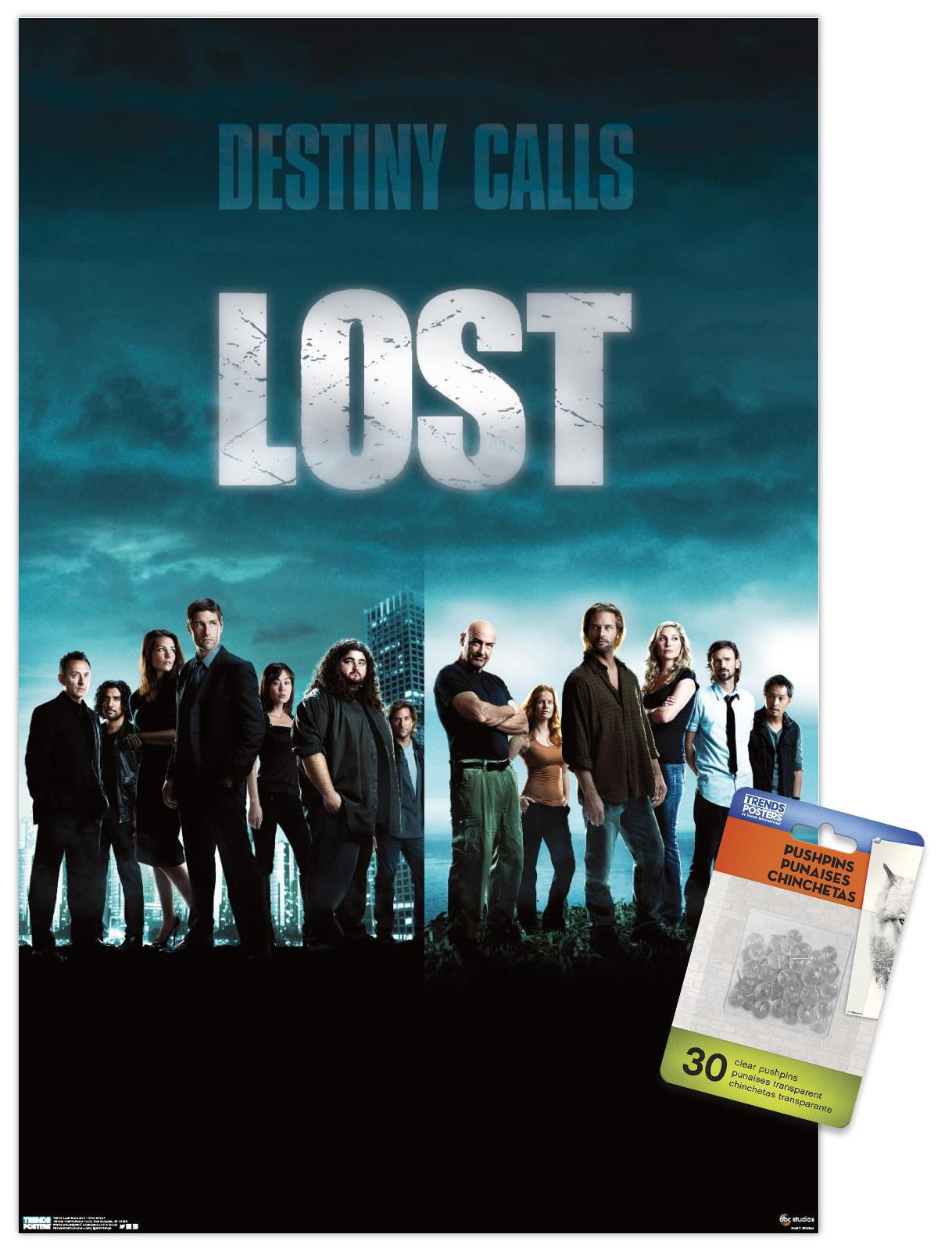 Lost Season 5 - One Sheet Wall Poster with Pushpins, 14.725" x 22.375"