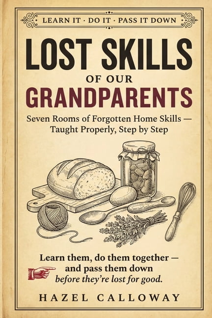 Lost Skills of Our Grandparents: The Handbook of Forgotten Skills to Learn, Do, and Pass Down Together, a Warm Back to B, (Paperback)