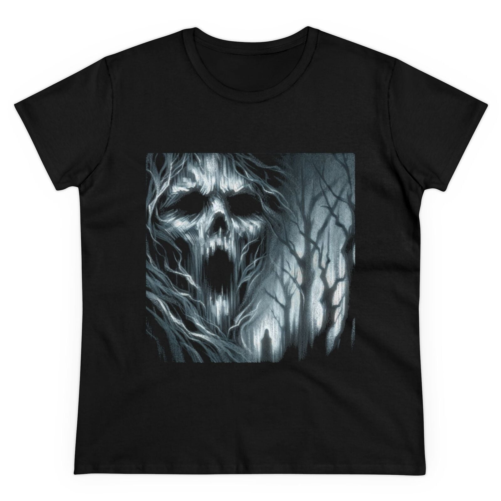 Lost Soul in the Woods Women's Midweight Cotton Tee