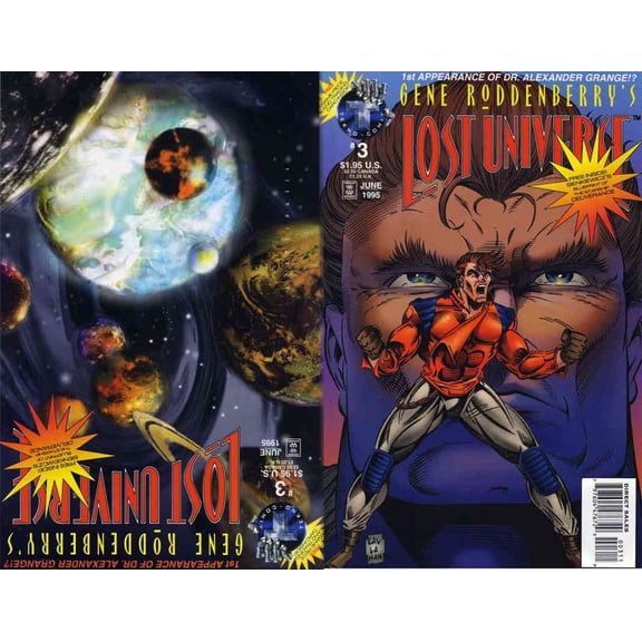 Lost Universe (Gene Roddenberry's ) #3 VF ; Tekno Comic Book