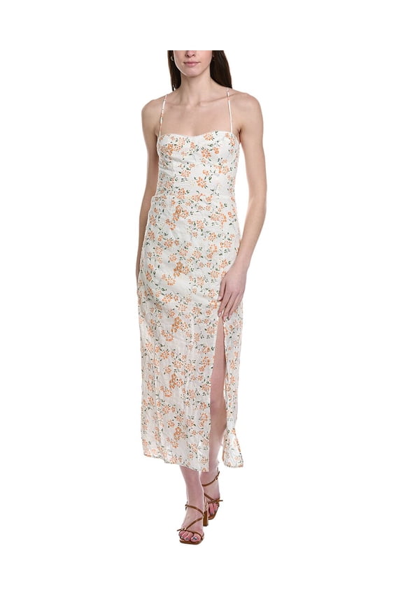 Lost + Wander womens  Acropolis Hills Maxi Dress, m, White