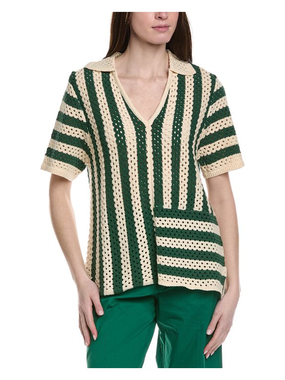 Lost + Wander womens La Spieza Top, XS/S, Green