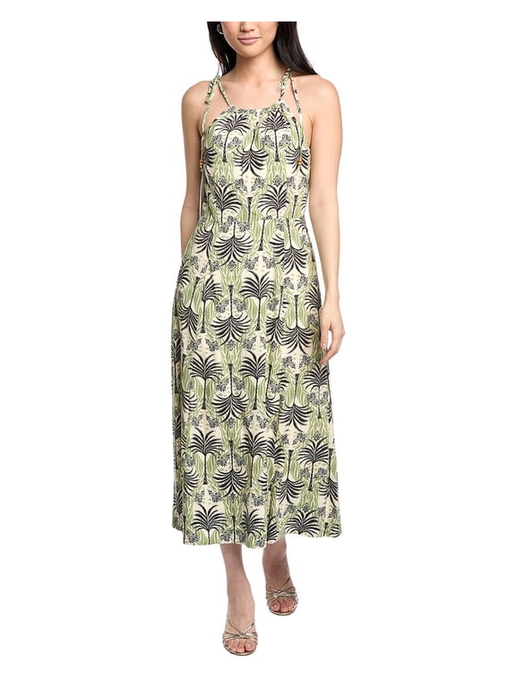 Lost + Wander womens Palm Haven Maxi Dress, s, Green