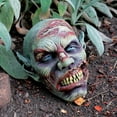thumbnail image 1 of Lost Zombie Head Statue, 1 of 1