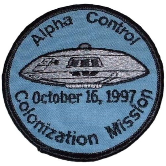 Lost in Space Alpha Control Colonization Mission Logo Patch