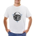 thumbnail image 1 of Lost in Space. Dead Astronaut Men’s T-Shirt 100% Cotton Casual Short Sleeve Tops Gift Tee White 4XL, 1 of 5
