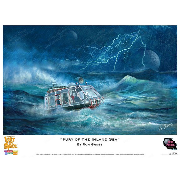 Lost in Space - Fury of the Inland Sea - Ron Gross art Print #26