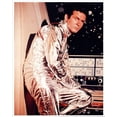 thumbnail image 1 of Lost in Space Mark Goddard as Don West in silver suit on Jupiter 2 8x10 photo, 1 of 1