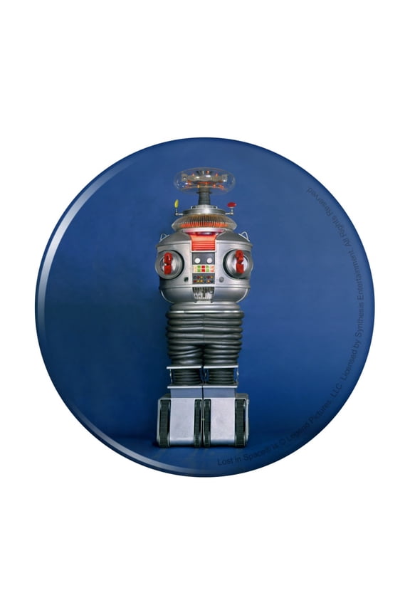 Lost in Space Robot Pinback Button Pin