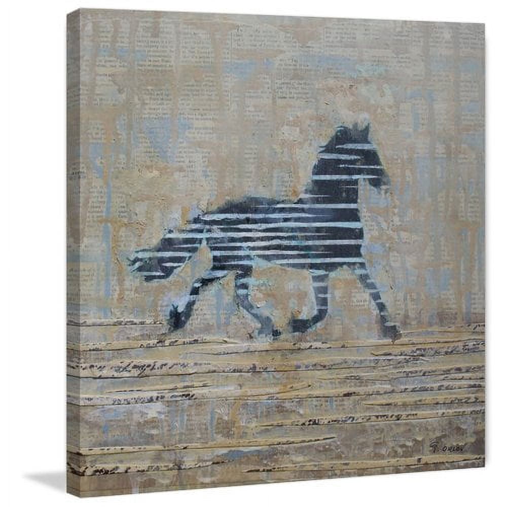 "Lost in Time" Painting Print on Wrapped Canvas