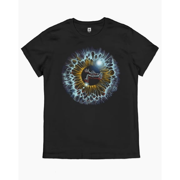 Lost in Your Eye Cosmic T-Shirt Australia Online colour_black