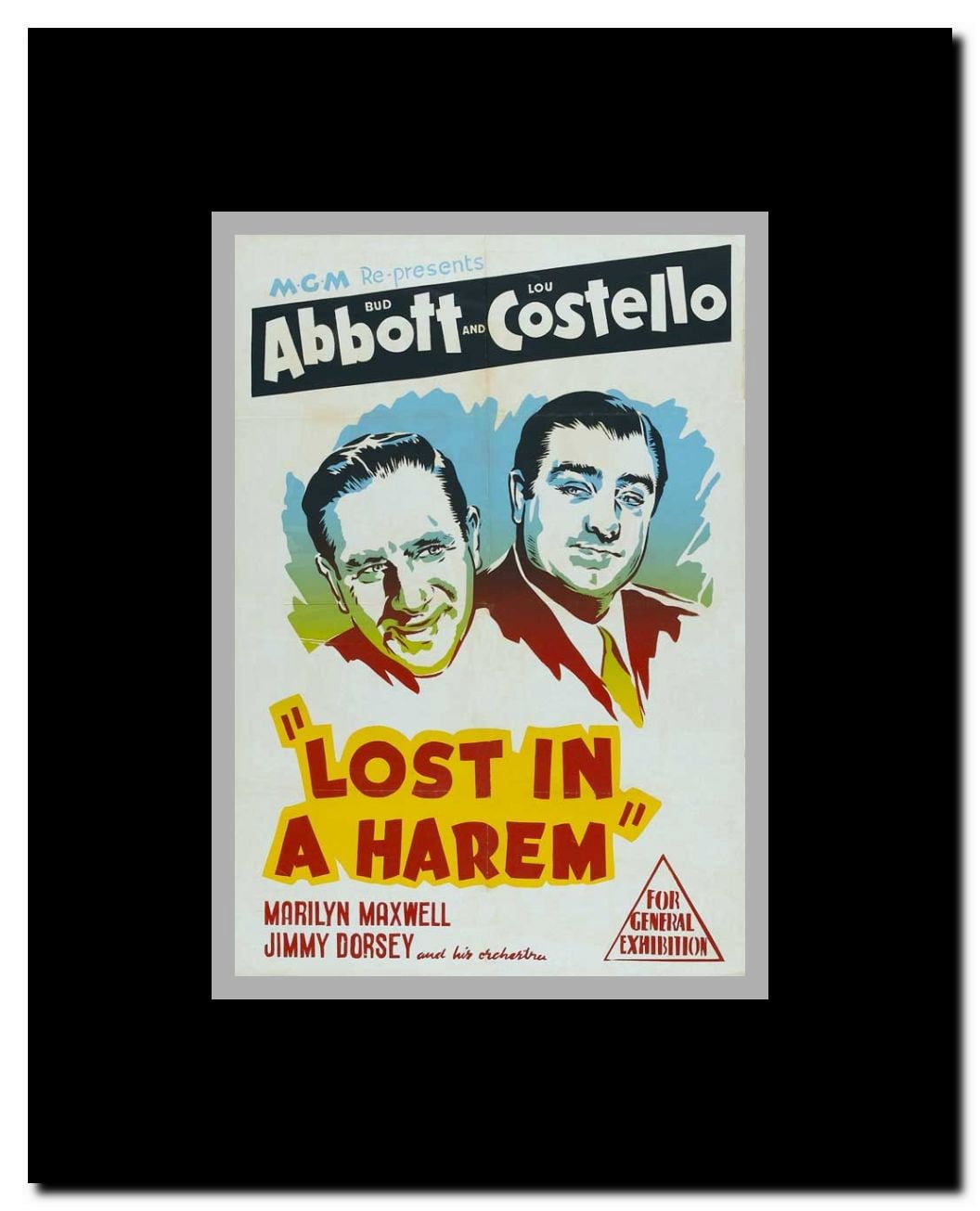Lost in a Harem Framed Movie Poster