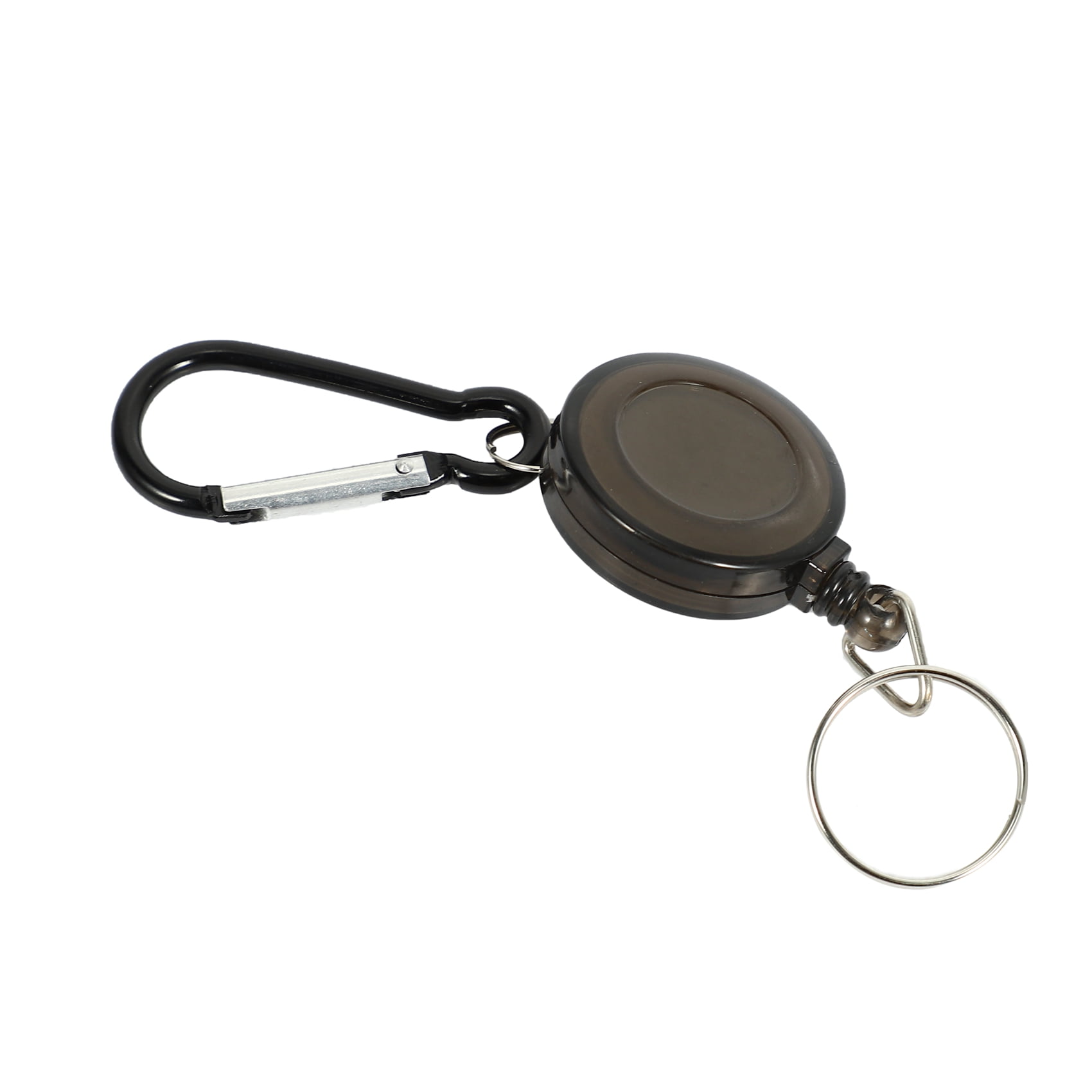 Lot 1 Badge Holder Winder Holder Keychain Retractable Carabiner