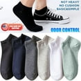thumbnail image 1 of Lot 12 Pair Men Women Low Ankle Quarter Crew Sock Sport Casual Cotton Anti Odor, 1 of 7