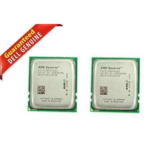 Lot 2 Dell AMD Opteron 2373EE 2.10GHz Quad Core Processor 6Mb F321T OS2373NAP4DGI - New