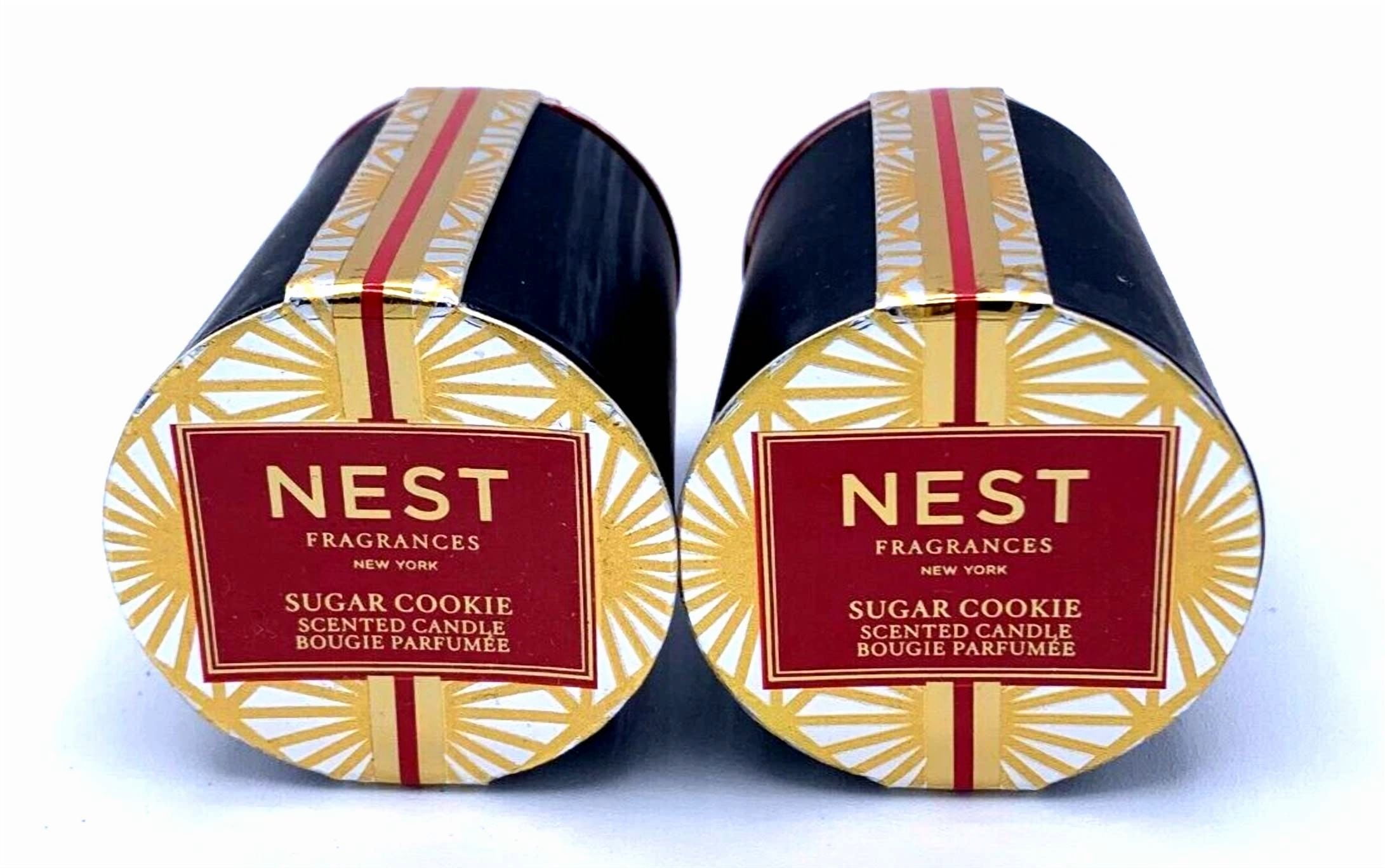 Lot/2 Fragrances Scented Candle ~ Sugar Cookie ~ 0.95 oz / 27 g x 2 ~