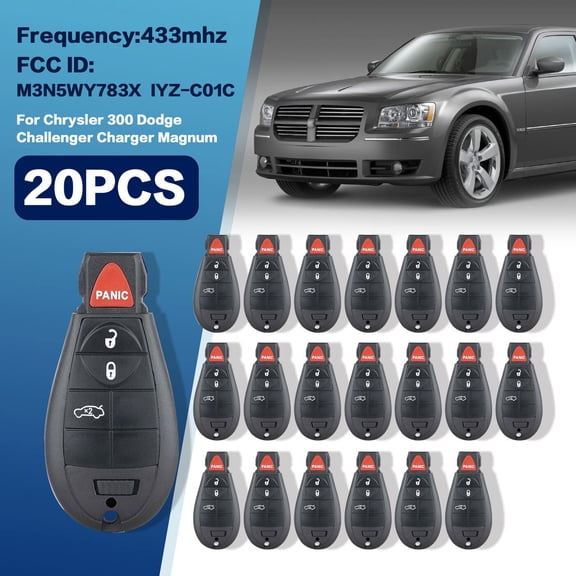 Lot 20 For Dodge Charger Challenger Ram Chrysler 300 Keyless Remote Car Key Fob