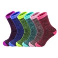 thumbnail image 1 of Lot 3-12 Pairs Winter Womens Warm Thermal Boot Crew Socks Heavy Duty Size 9-11, 1 of 4