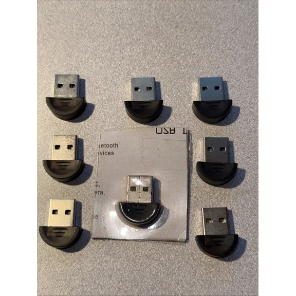 Lot 8X Bluetooth Usb Dongle Adapter For Pc Laptop Win Xp Vista 7 8 10 Free Ship