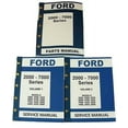 thumbnail image 1 of Lot New Ford 2000-7000 Series Tractor Service Repair Shop Parts Manuals Catalog, 1 of 10