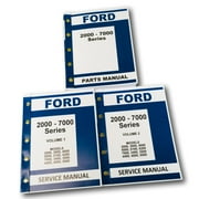 Lot New Ford 3000 4000 Series Tractor Service Repair Shop Parts Manuals Catalog
