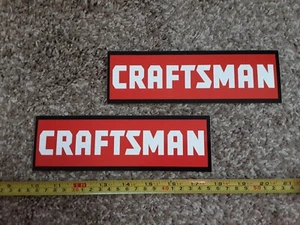 Lot Of 2 Classic Craftsman Tools Racing Decals Stickers Nhra Nascar Tool Box