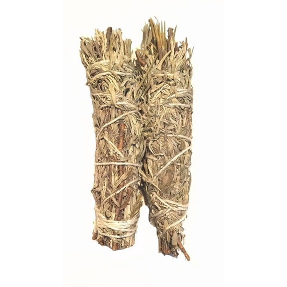 Lot Of 2 Prosperity Smudge Stick 4" To 5" (White Sage & Mountain Sage) Free Ship