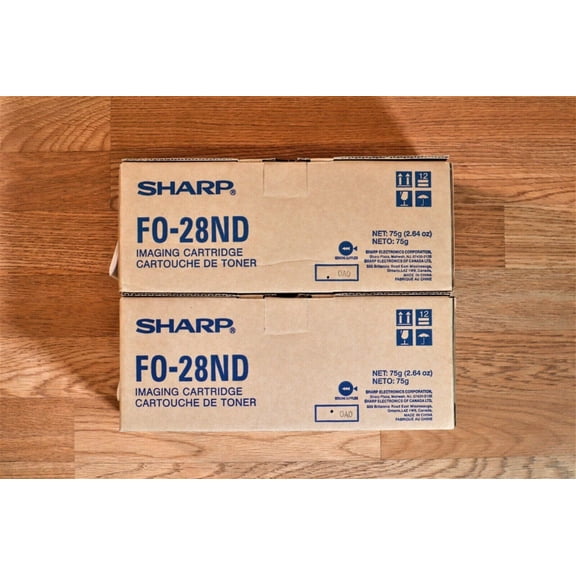 Lot Of 2 Sharp F0-28ND Black Imaging Toner Cartridges FO-2800 / FO-2850 Same Day