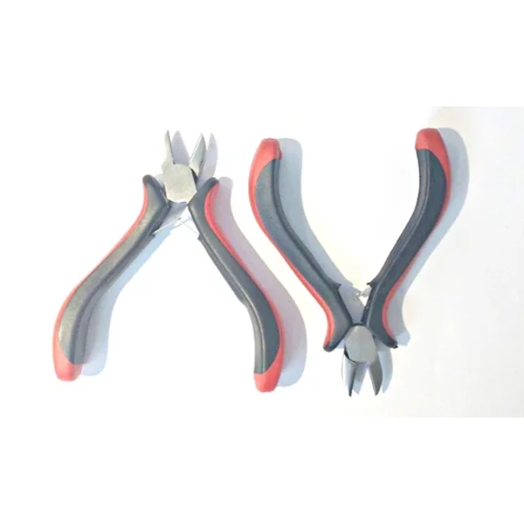 Lot Of (2) Ultra Steel Tools 4-1/2" Mini Diagonal Cutting Pliers