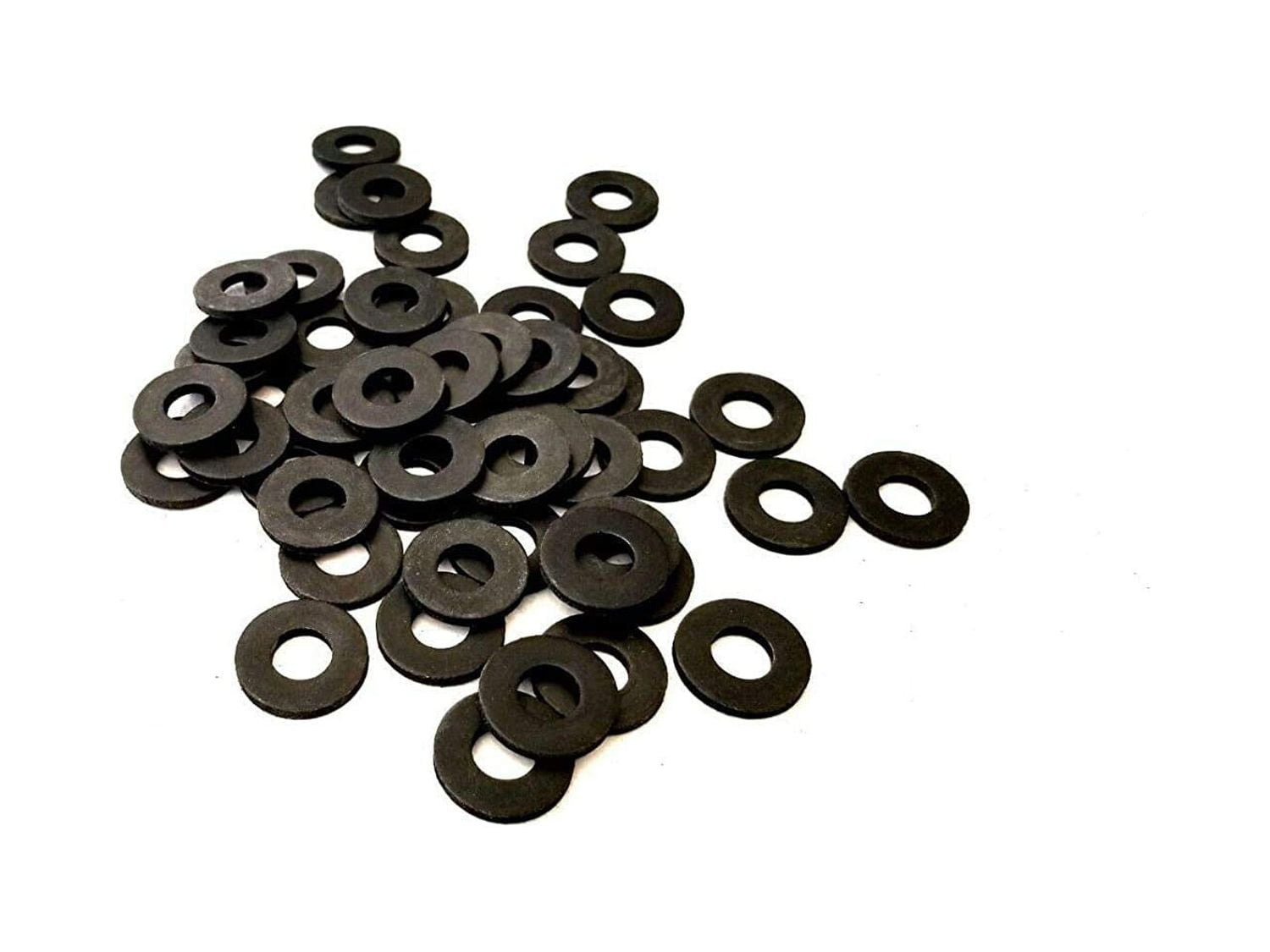 Lot Of 25 Neoprene Rubber Washers 11/16" OD X 1/2" ID X 1/8