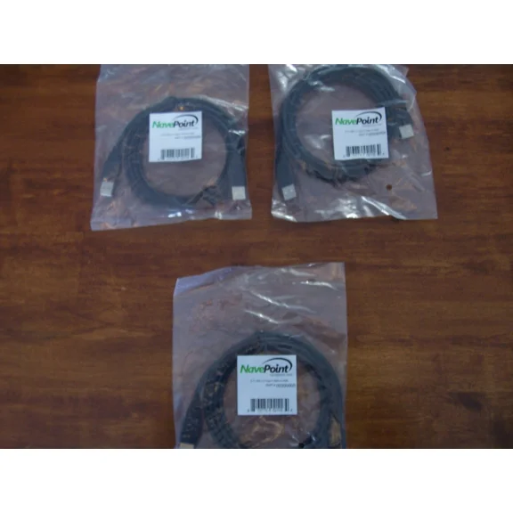 Lot Of 3 - 2.0 Usb Cable - M To M