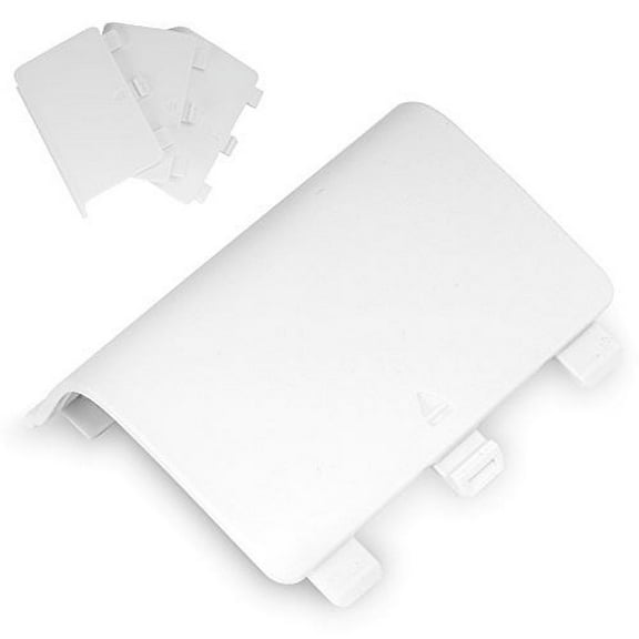 Lot Of 4 Battery Door Cover Replacement For Xbox One / Xbox One S Wireless Controller White