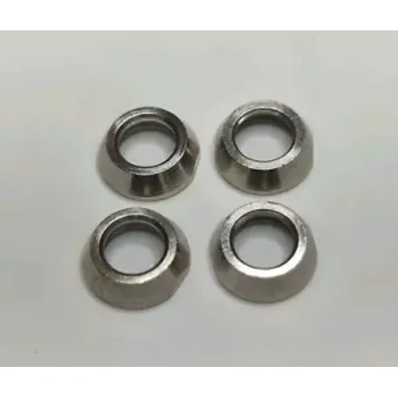Lot Of 4 C&K Hdwr Dress Nut 1/4"-40 .118"H