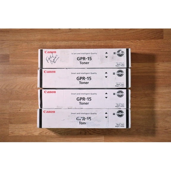 4 Cosmetic OEM Canon imageRUNNER 3025 3030 3230 3225 GPR-15 Black Toners