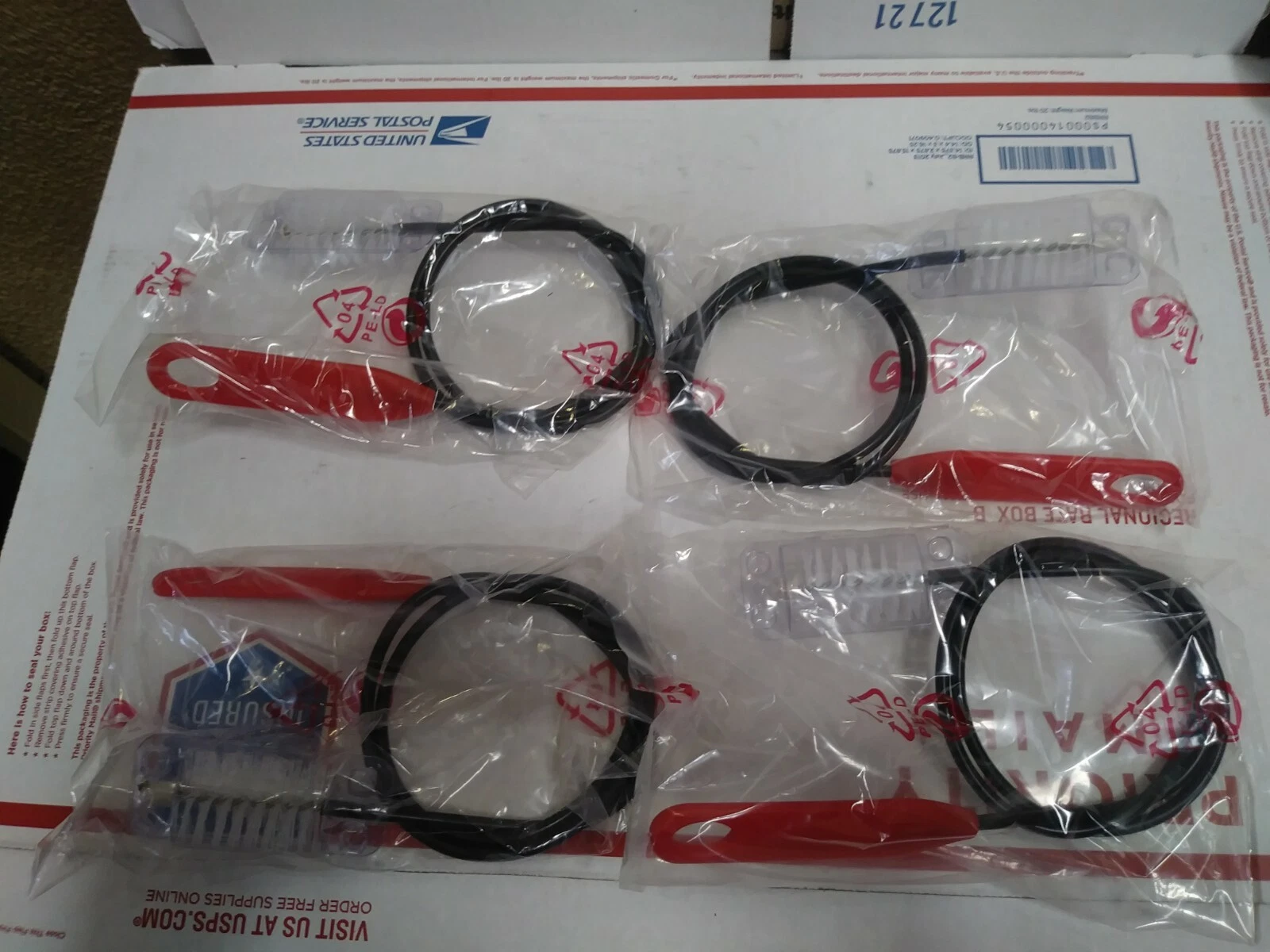 Lot Of 4 Flexible Pipe Brush 1-1/4" Brush Dia Sink Drain Brush Cleaner 36'' Long