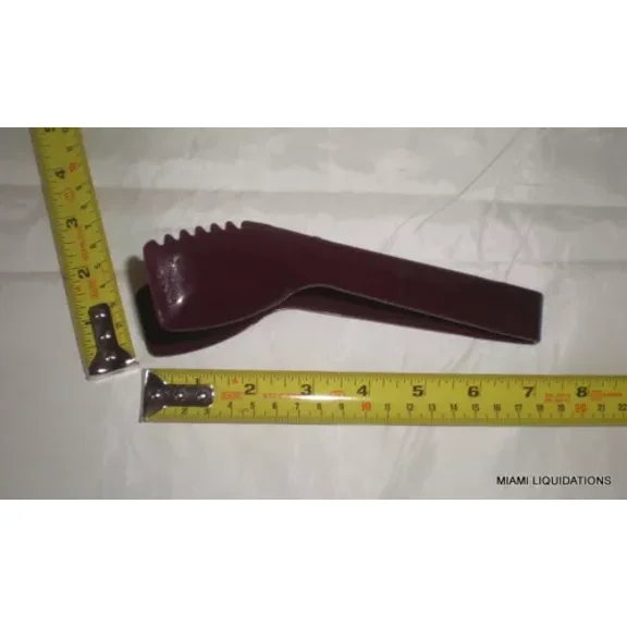 Lot Of 5 Carlisle 328-4720-01 Topper Utility Tong 7" Brown Commercial