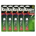 thumbnail image 1 of Lot Of 5 Elmers Krazy Glue Original Crazy Super Glue All Purpose Instant Repair, 1 of 4