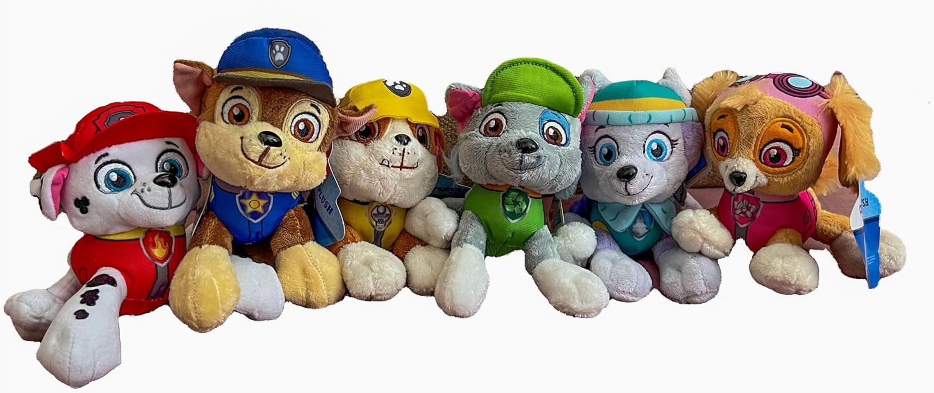 Rubble Paw Patrol Plush Pup Pals Set PAW Patrol Rubble Crew Jungle