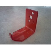 Lot of 1 Fire Extinguisher Bracket, Wall Hook, Mount, Hanger, Universal for 15 to 20 Lb. Extinguisher with Free Screws and WASHERS