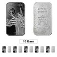 thumbnail image 1 of Lot of 10 - 1 oz Asahi American Reserve Columbia Goddess Silver Bar .999 Fine, 1 of 4